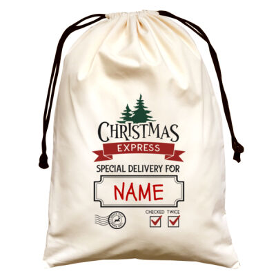 Personalised Santa Sack - Large Thumbnail