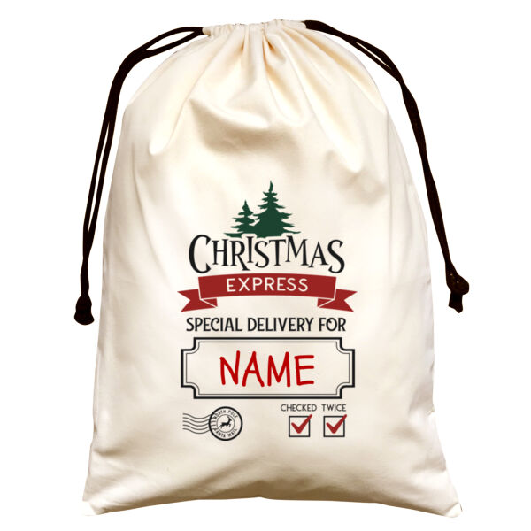 Personalised Santa Sack - Large Thumbnail