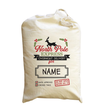 Personalised Santa Sack - Medium Thumbnail