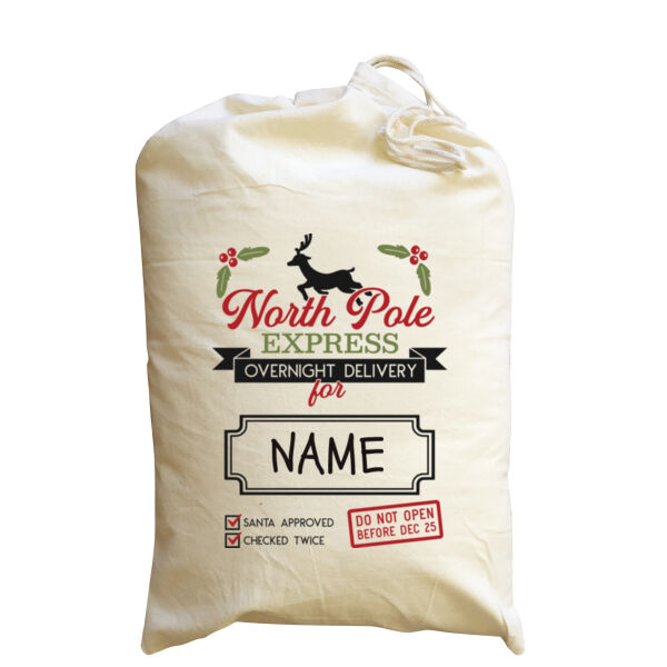 Personalised Santa Sack - Medium Thumbnail