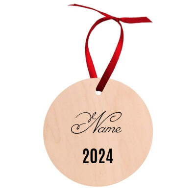 Personalised Wooden Decoration Thumbnail