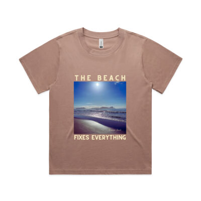 Ruakākā - The Beach Fixes Everything Women's Tee Thumbnail