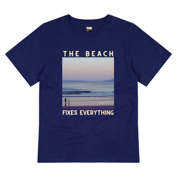 Waipū Cove - The Beach Fixes Everything Youth Tee Thumbnail