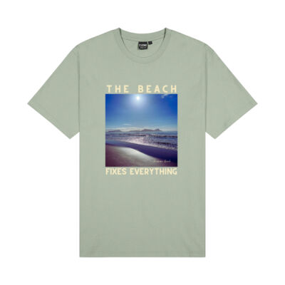 Ruakākā - The Beach Fixes Everything Men's Tee  Thumbnail