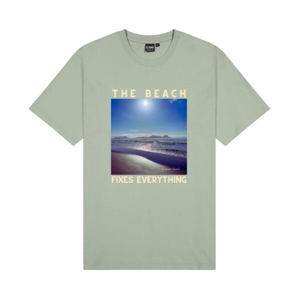 Ruakākā - The Beach Fixes Everything Men's Tee  Thumbnail